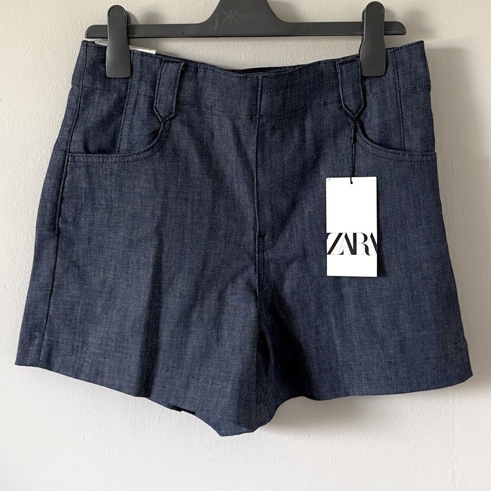 ⭕️ ZARA Denim Shorts Women’s Large Blue